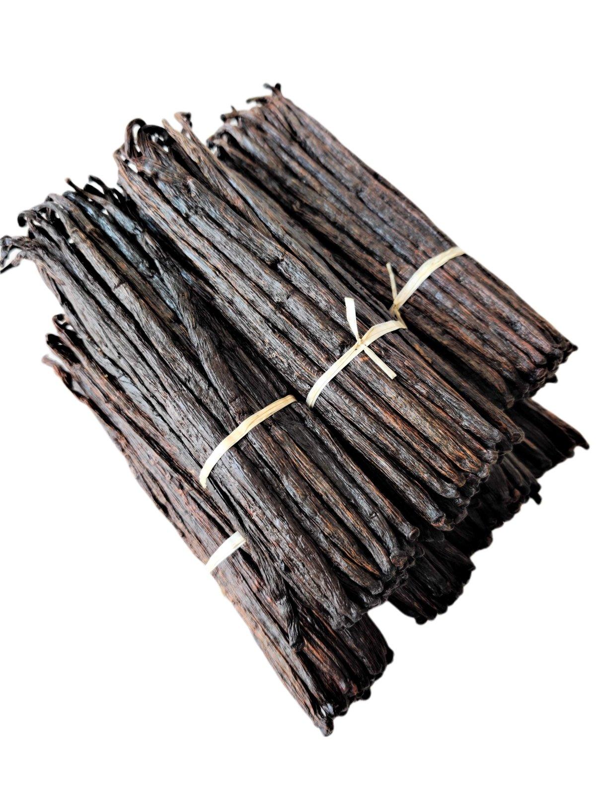 Madagascar Bourbon Extract Grade-B Vanilla Beans<br>For Extract Making<BR>1/4 lb, 1/2 lb, 1 lb, 2 lb - Spice-Land Wholesale