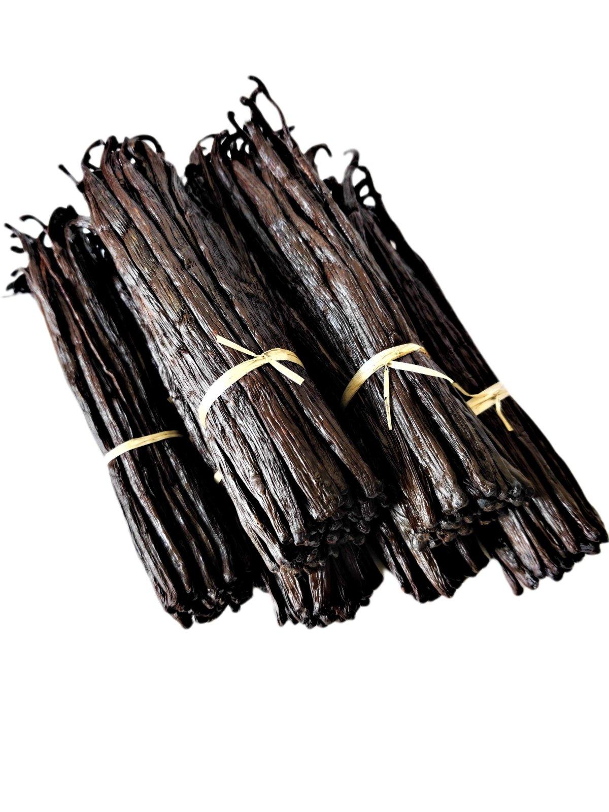 Madagascar Bourbon Grade-A Gourmet Vanilla Beans<br>For Extract And Baking<BR>1oz, 3oz, 5oz, 10oz, 20oz, 30oz - Spice-Land Wholesale