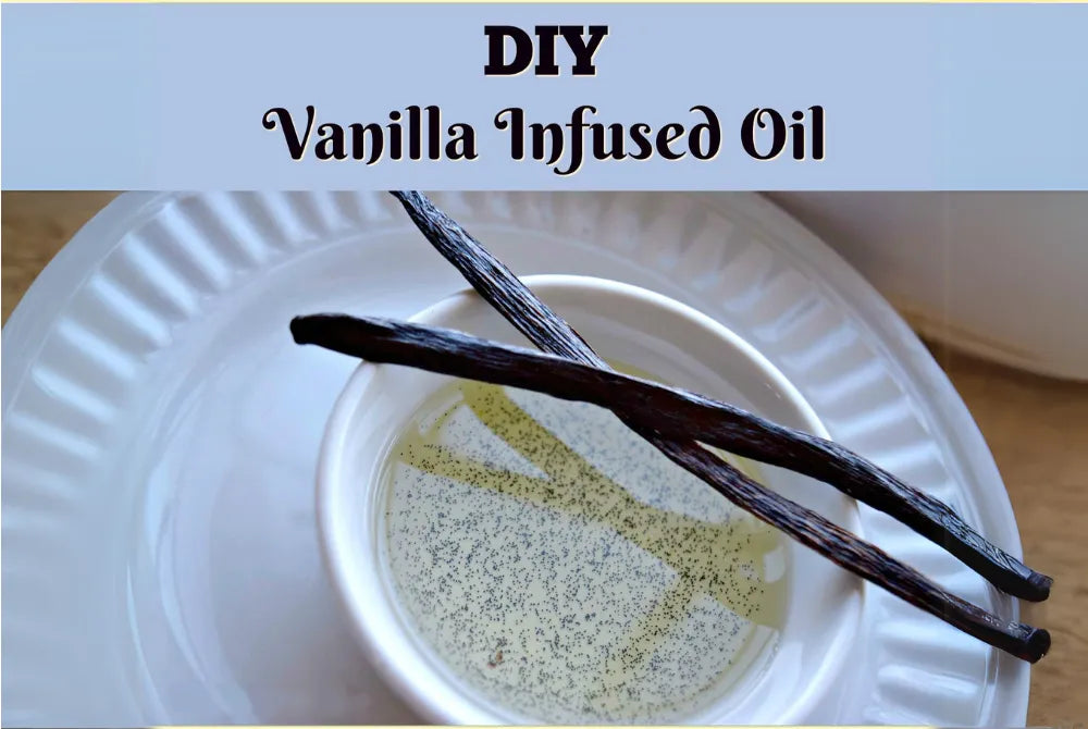 Homemade Vanilla-Infused Olive Oil