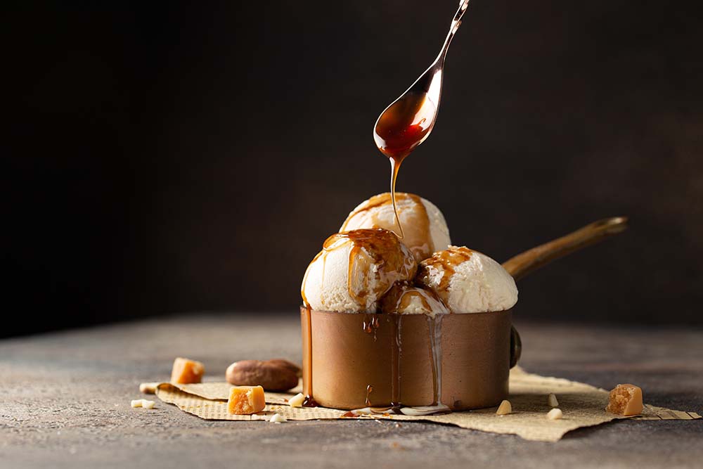 Le doux délice des œufs en chocolat crémeux fourrés à la vanille 