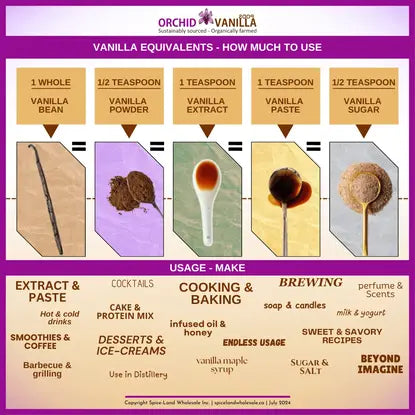 Vanilla Equivalents: How Much to Use for Perfect Flavor