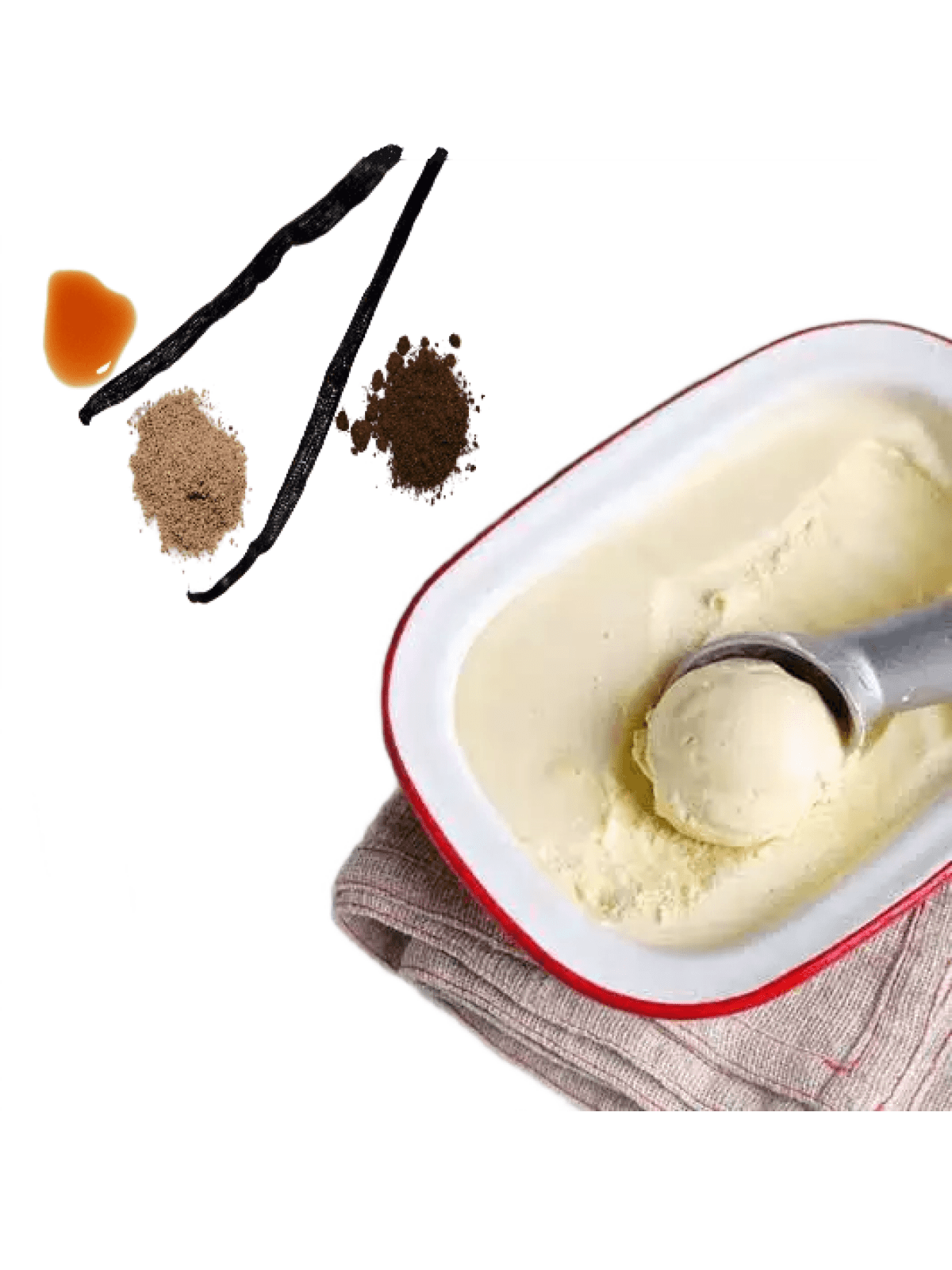 Poudre moulue de gousse de vanille ougandaise Gourmet<br> Première année<br>