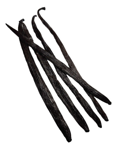 Ugandan Vanilla Beans Grade-A Gourmet <br>For Extract And Baking<BR>5 Count, 15 Count, 25 Count, 50 Count, 100 Count
