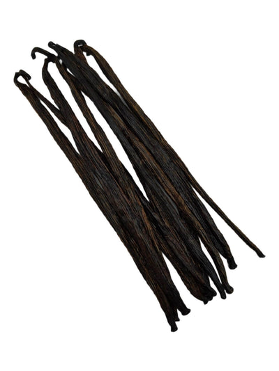 Co-op Pricing Indonesian Planifolia Extract Grade-B Vanilla Beans (11 CAD Per Ounce)Minimum Order quantity for this Co-op price is 2 ounces | Spice-Land Wholesale | Vanilla Beans