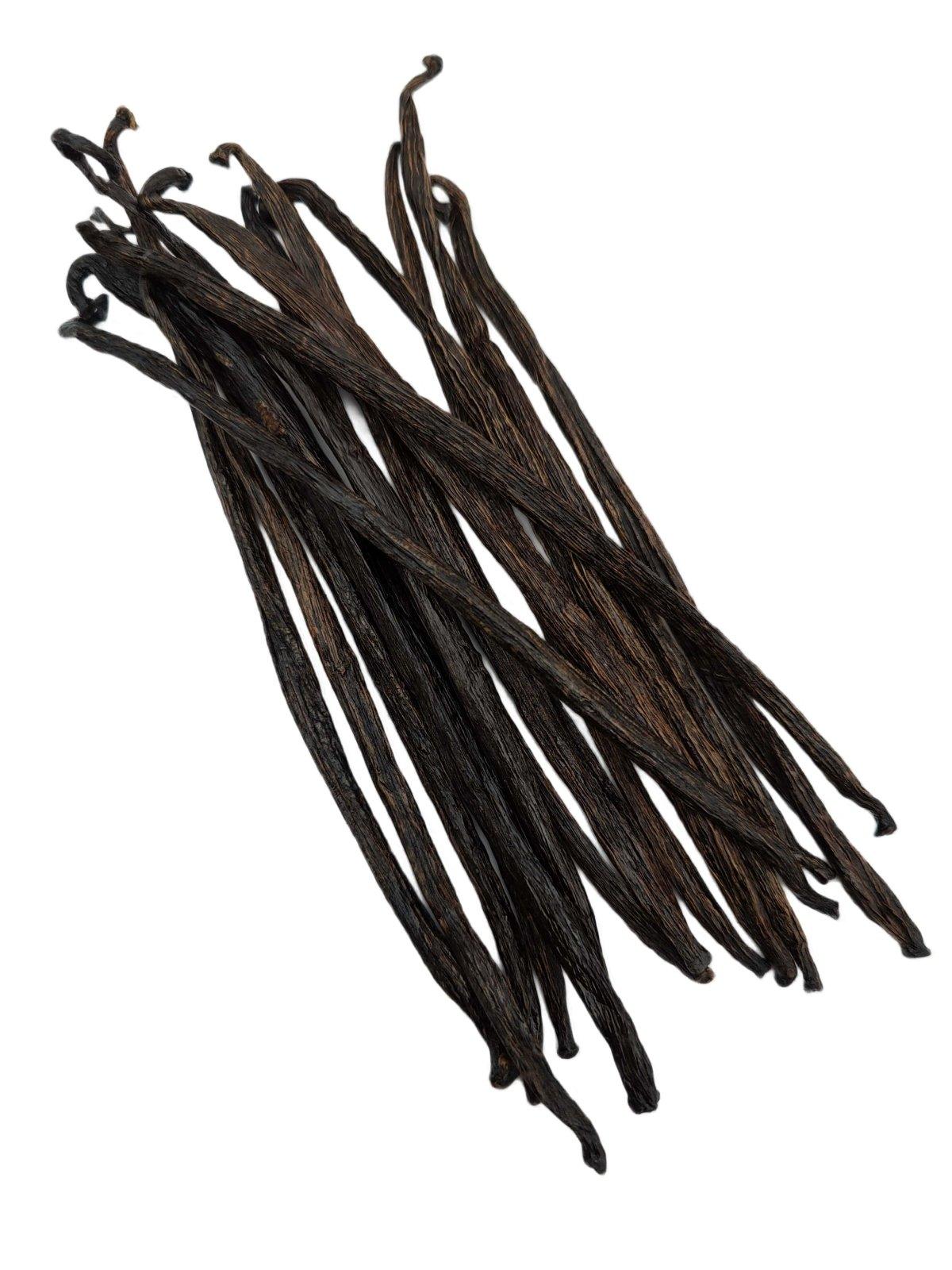 Indonesian Vanilla Beans Planifolia Extract Grade-B <br>For Extract Making<BR>5 count, 15 count, 25 count, 50 count, 100 count