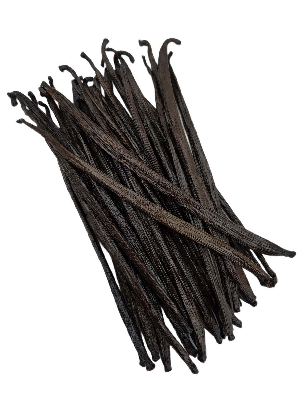 Indonesian Planifolia Gourmet Grade-A Vanilla Beans<br>For Extract And Baking<BR>1/4 lb, 1/2 lb, 1 lb, 2 lb - Spice-Land Wholesale