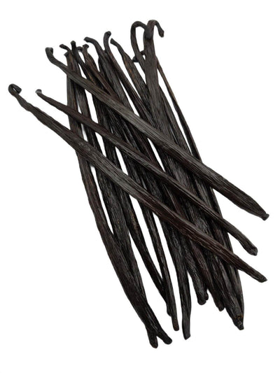 Indonesian Vanilla (Sumatra) Planifolia Gourmet Grade-A Beans<br>For Extract And Baking<BR>5 count, 15 count, 25 count, 50 count, 100 count