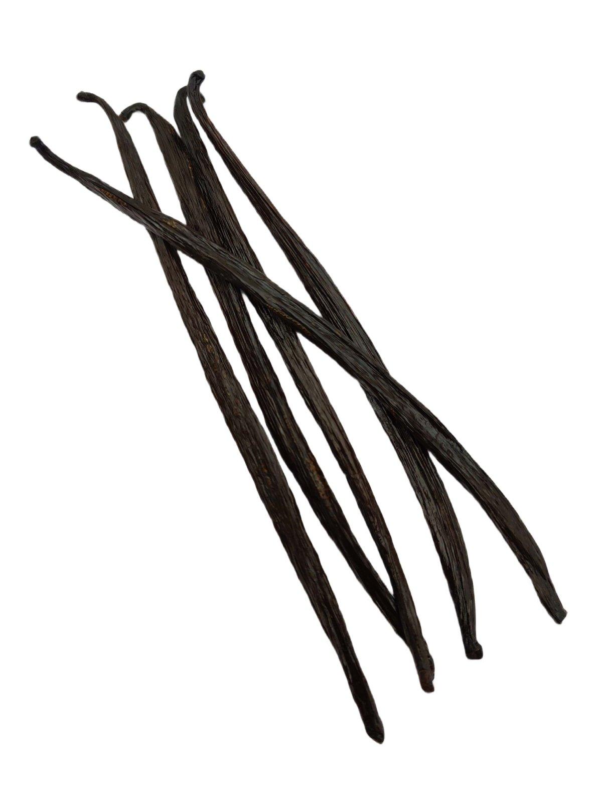 Indonesian Planifolia Gourmet Grade-A Vanilla Beans<br>For Extract And Baking<BR>5 count, 15 count, 25 count, 50 count, 100 count - Spice-Land Wholesale