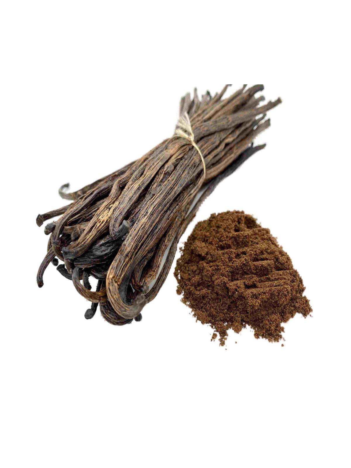 Indonesian Planifolia Ground Vanilla Bean Powder <br> First Grade<BR> - Spice-Land Wholesale
