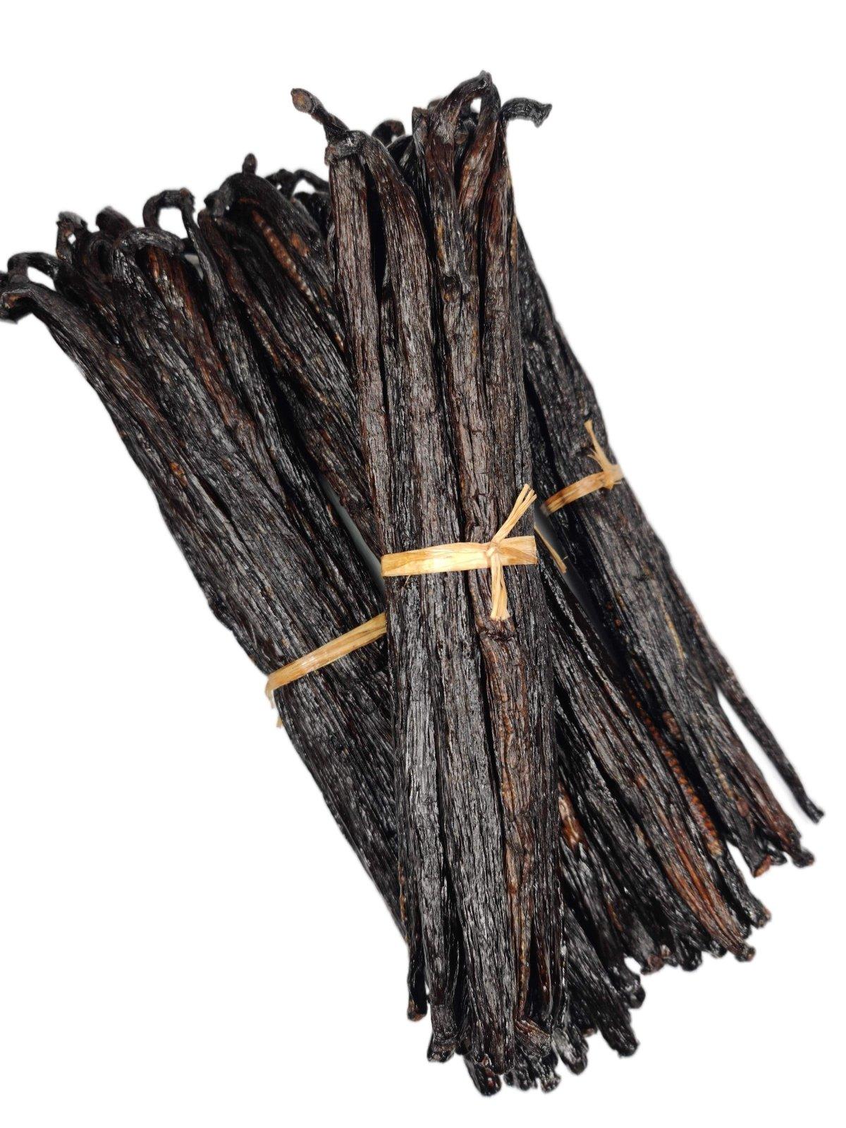 Madagascar Gourmet (Pompona) Mexican Cure Grade-A Vanilla Beans - Spice-Land Wholesale