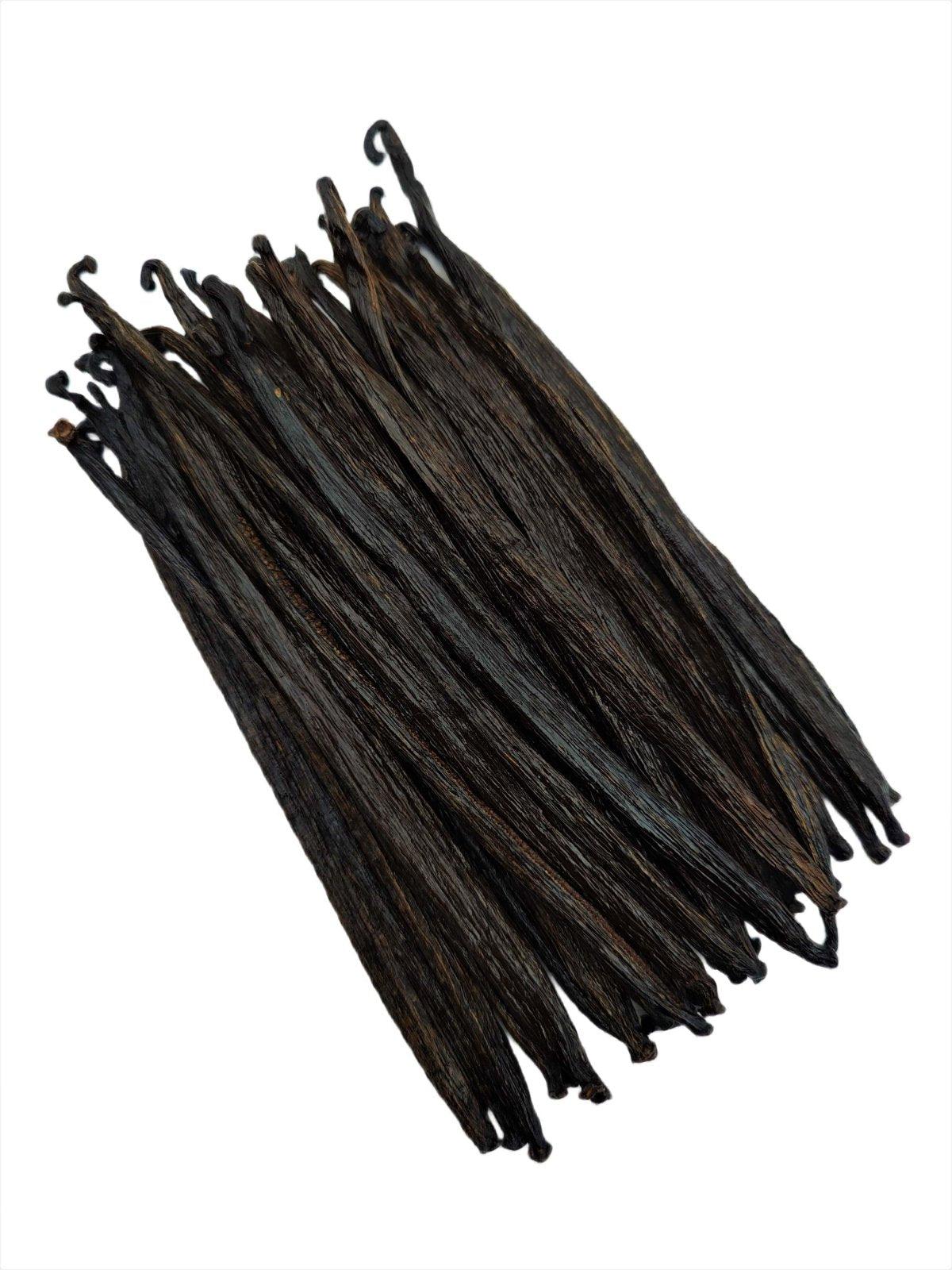 Tahitian Extract Grade-B Vanilla Beans<br>For Extract Making<BR>1/4 lb, 1/2 lb, 1 lb, 2 lb - Spice-Land Wholesale