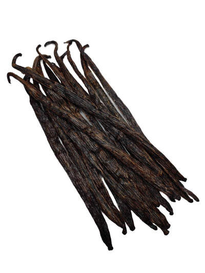 Ugandan Extract Vanilla Beans Grade-B <br>For Extract Making<BR>5 count, 15 count, 25 count, 50 count, 100 count